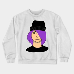 Emo Girl Crewneck Sweatshirt